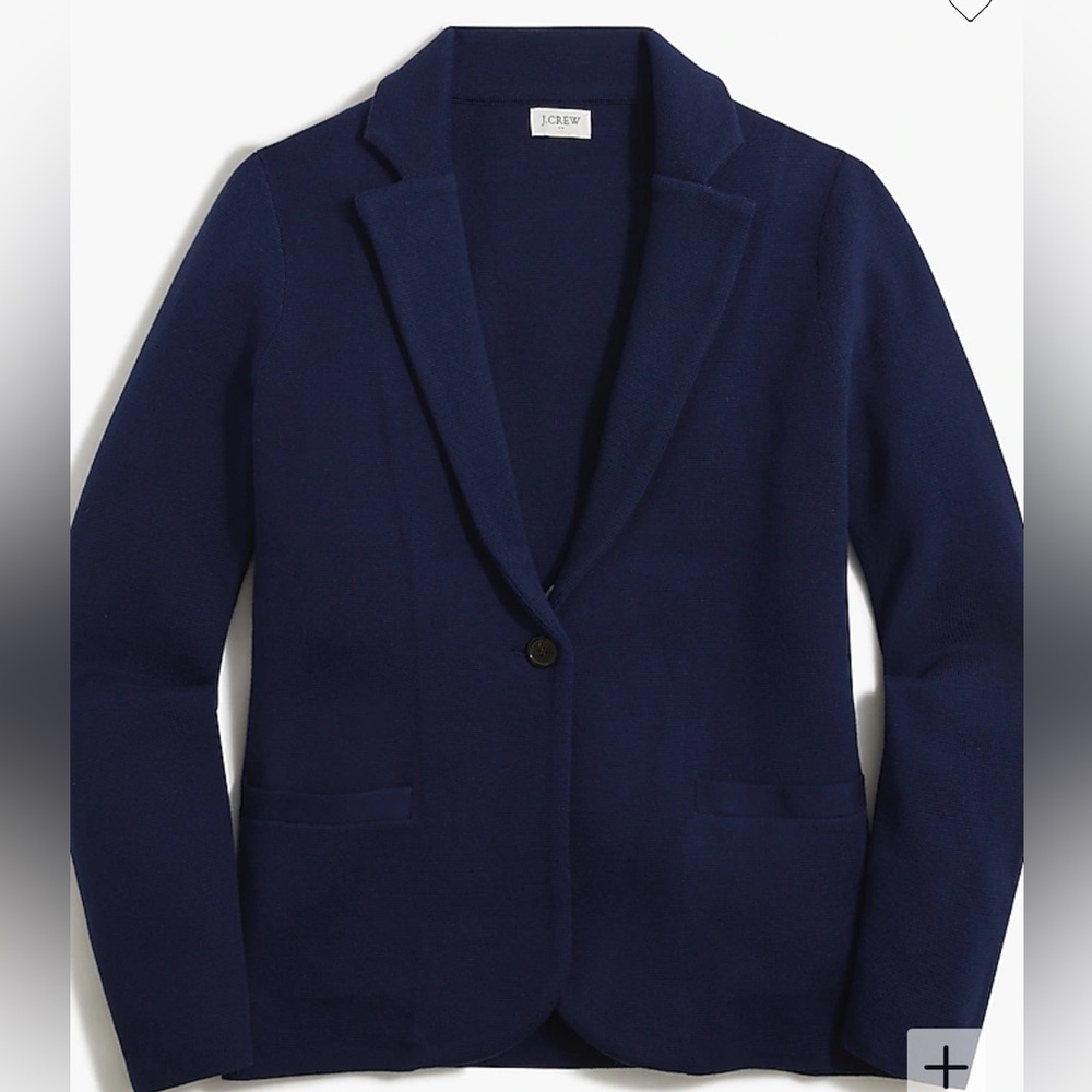 J Crew Factory Schoolboy Sweater Blazer